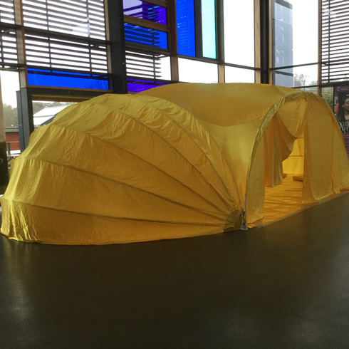 Golden Tent – a space to just ‘be’